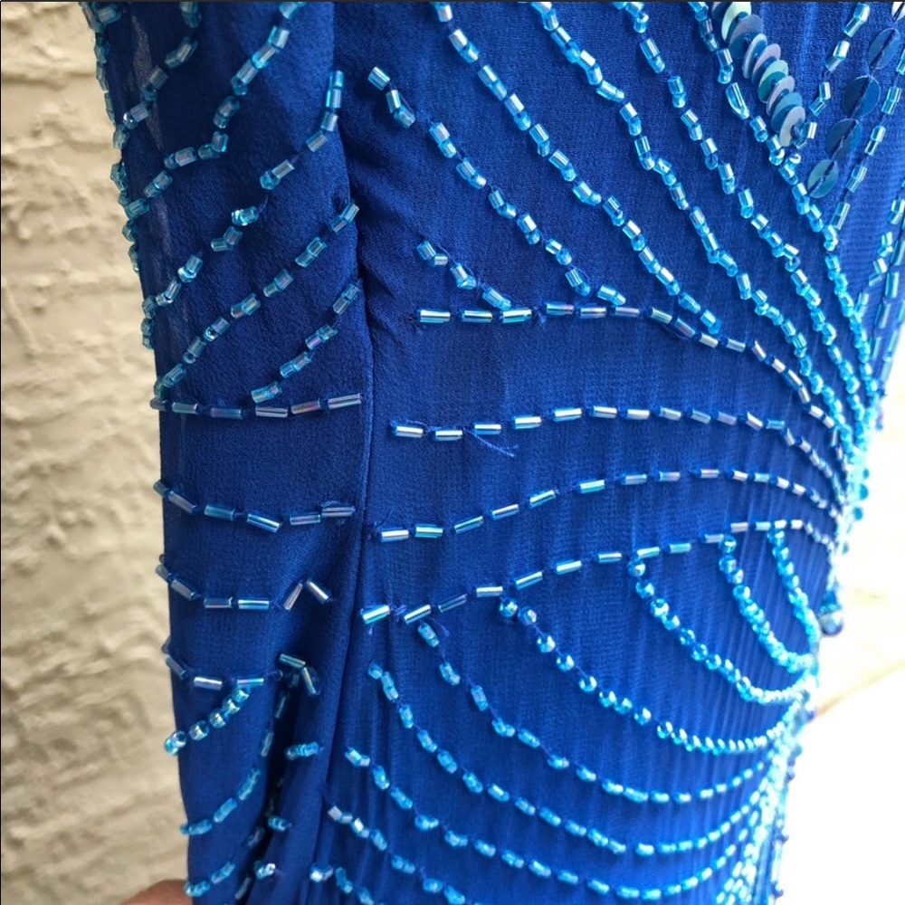 🥶Vintage Beaded & Sequin Lillie Rubin Dress (S) - Picture 16 of 16